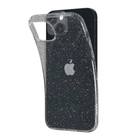 Husa Spigen iPhone 14 Liquid Crystal Glitter, Transparent