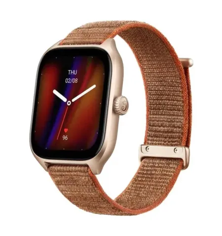 Ceas inteligent Xiaomi Amazfit GTS 4, 42mm, Autumn Brown