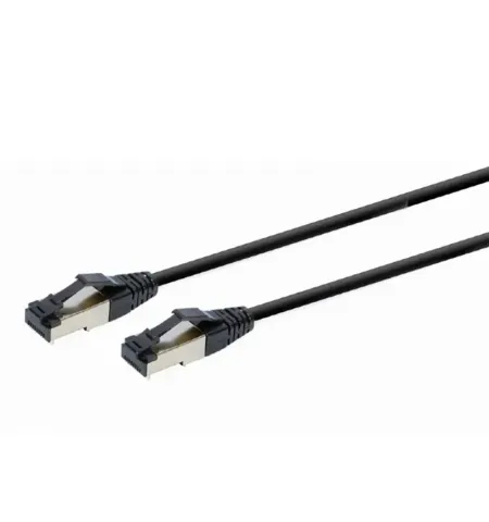 Patch cord Cablexpert PP8-LSZHCU-BK-0.5M, Cat8 S/FTP, 0,5m, Negru
