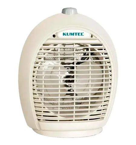 Ventilator de incalzire KUMTEL LX6331, 2000W, White