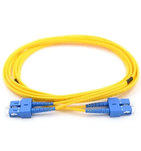 Fiber optic patch cords, singlemode Duplex SC-SC,10m