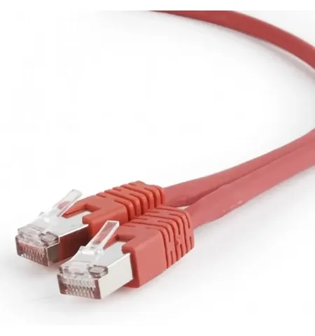 Патч-корд Cablexpert PP6U-5M/R, Cat6 UTP, 5м, Красный