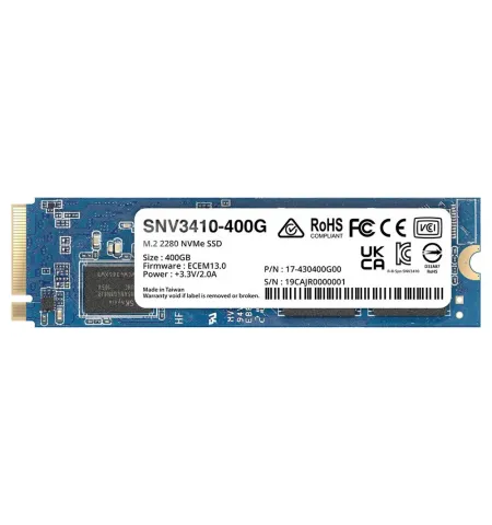 Накопитель SSD SYNOLOGY SNV3410-400G, 400Гб, SNV3410-400G