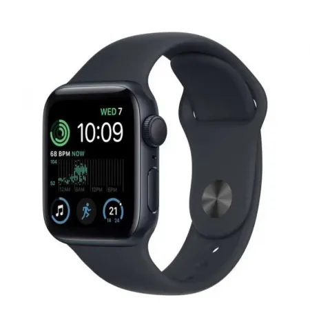 Ceas inteligent Apple Watch SE (2nd gen), 44mm, Midnight