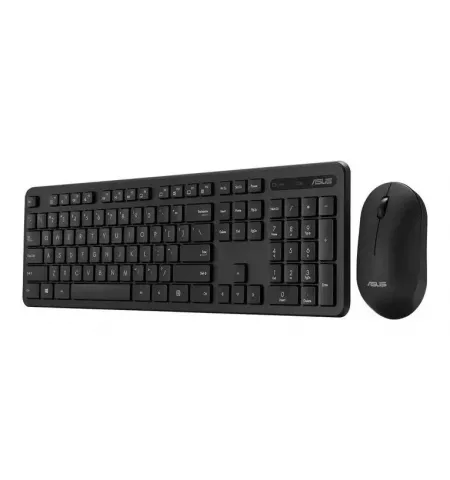 Set Tastatura + Mouse ASUS CW100, Fara fir, Negru