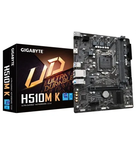 Материнская плата Gigabyte H510M K, LGA1200, Intel H510, Micro-ATX