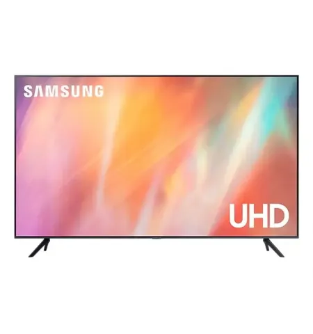 50" LED SMART Телевизор Samsung UE50AU7100UXUA, 3840 x 2160 4K, Tizen, Чёрный