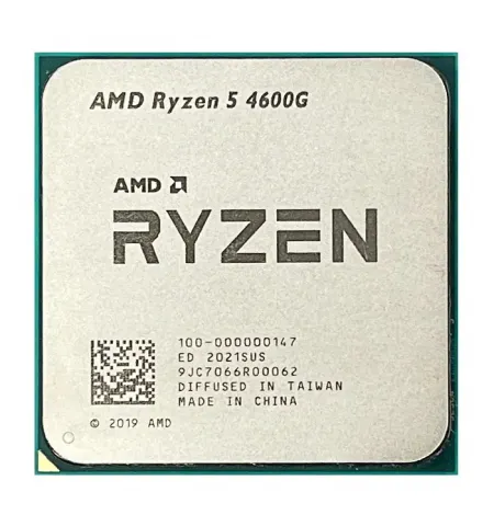 Процессор AMD Ryzen 5 4600G, Radeon Graphics, Box