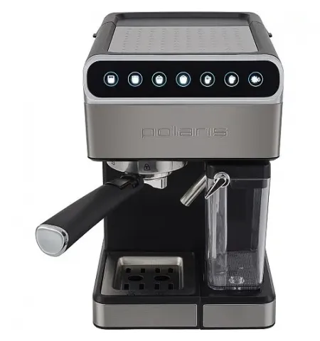 Кофеварка Эспрессо Polaris PCM 1535E Adore Cappuccino, 1400 Вт, Серебристый