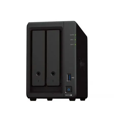 Сетевое хранилище SYNOLOGY DS723+, Чёрный