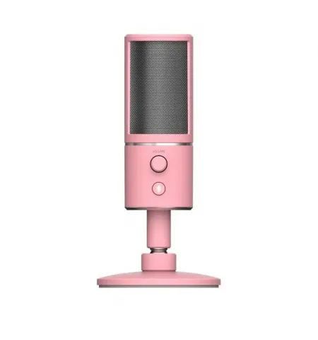 Microfon pentru calculator RAZER Seiren X, USB, Roz