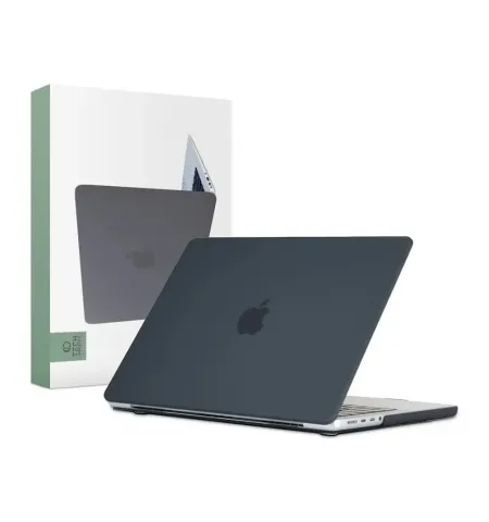 Husa pentru laptop Tech Protect Smartshell Macbook Pro 16 (2021-2023), 16.2", Policarbonat, Negru mat