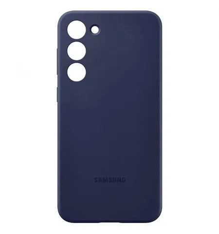 Чехол Samsung Silicone Cover for Galaxy S23+, Темно-синии