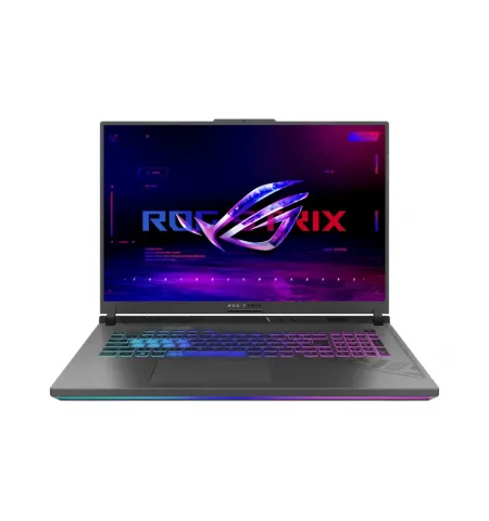 Laptop Gaming 18" ASUS ROG Strix G18 G814JI, Eclipse Gray, Intel Core i9-13980HX, 16GB/1024GB, Fara SO