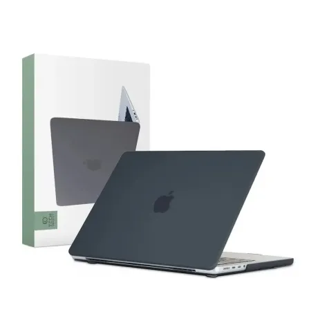 Husa pentru laptop Tech Protect Smartshell Macbook Pro 14 (2021-2023), 14.2", Policarbonat, Negru mat
