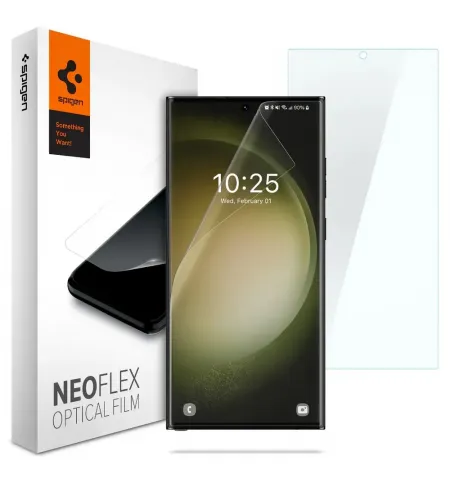 Folie de protectie Spigen Samsung S23 Ultra Neo Flex, Transparent