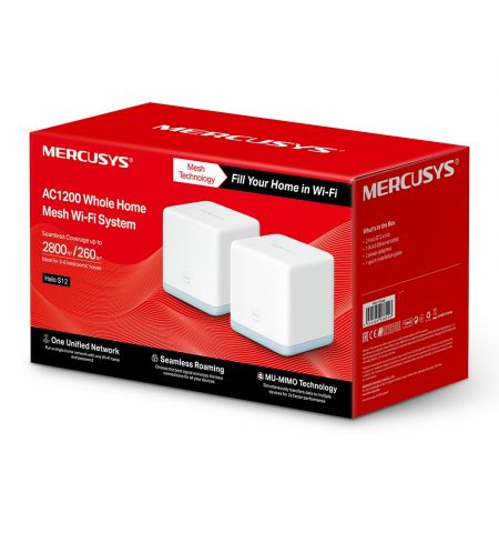 AC1200 Whole home mesh Wi-Fi System Halo S12(2-pack)