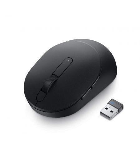 Dell Pro Wireless Mouse - MS5120W - BLACK, dual-mode connectivity - 2.4GHz wireless and a Bluetooth 5.0, 1600 dpi, 1 x AA Battery, 3 years Advanced Ex