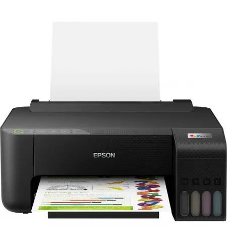 Струйный принтер Epson Printer EcoTank L1250, A4, Чёрный