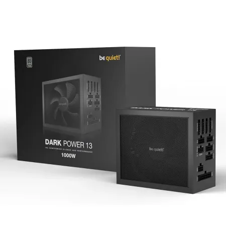 Блок питания для компьютеров be quiet! DARK POWER 13, 1000Вт, ATX, Полностью модульный