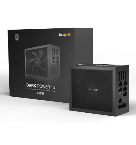 Блок питания для компьютеров be quiet! DARK POWER 13, 750Вт, ATX, Полностью модульный