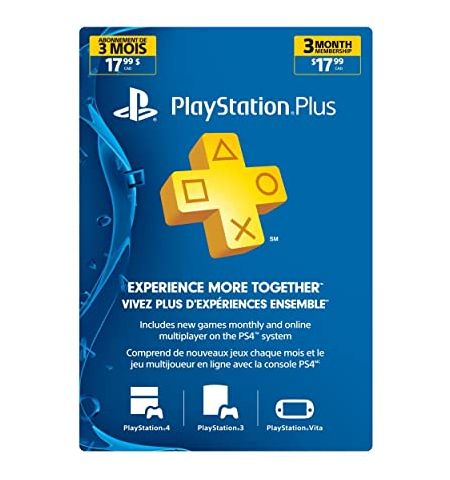 PlayStation Plus Sony PlayStation 4 / Sony PlayStation 3 / PS Vita