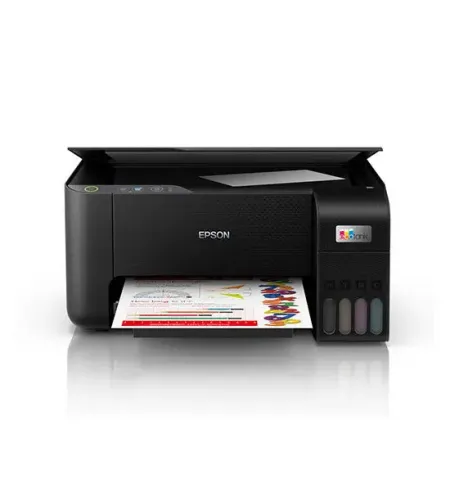 Струйный МФУ Epson MFD EcoTank L3200, Чёрный