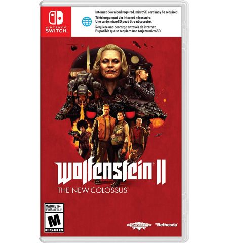 Wolfenstein 2 The New Colossus Nintendo Switch