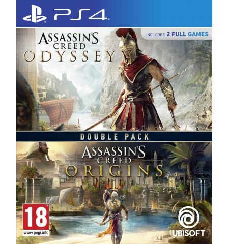 Assassins Creed Origins + Odyssey Double Pack PlayStation 4