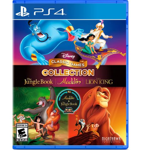 Disney Classic Games: Collection Jungle Book + Aladdin + The Lion King PlayStation 4