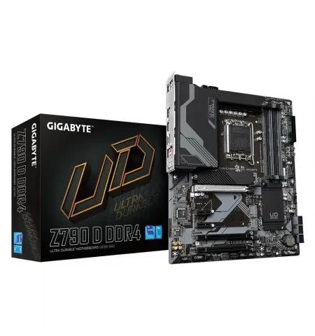 Материнская плата Gigabyte Z790 D DDR4, LGA1700, Intel Z790, ATX