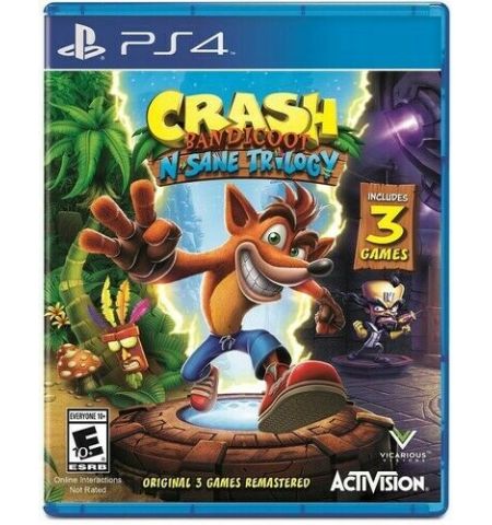 Crash Bandicoot N. Sane Trilogy - Includes 2 Bonus Levels PlayStation 4