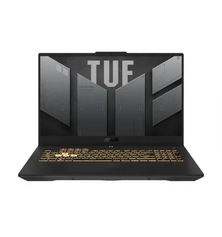 Игровой ноутбук 17,3" ASUS TUF Gaming F17 FX707ZU4, Mecha Gray, Intel Core i7-12700H, 16Гб/512Гб, Без ОС