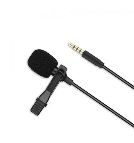 Microfon pentru calculator XO MKF01, Cu fir, Negru