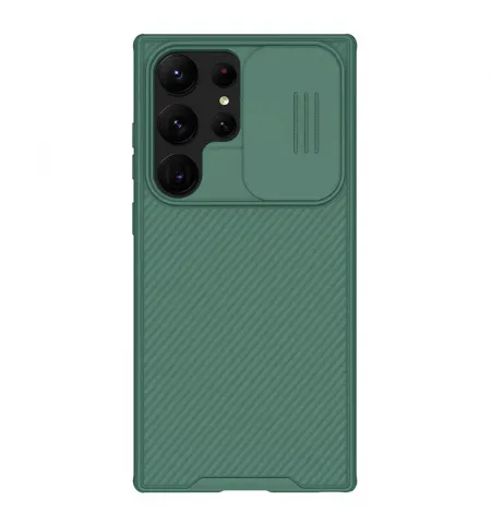 Husa Nillkin Galaxy S23 Ultra Camshield Pro, Verde inchis