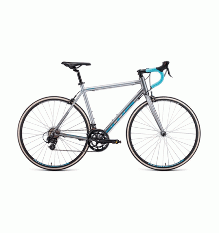 Спортивный велосипед FORWARD IMPULSE 28 480 (28" 14 ск. рост 480 мм) 2019-2020, серый/бирюзовый