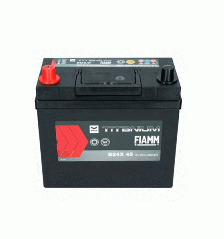 Аккумулятор FIAMM  Japan B24X (45) Ah B24 W  L+ (360 A)