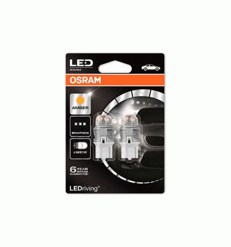 LED лампа Osram LEDriving Premium Amber W21W 12V 7905YE-02B