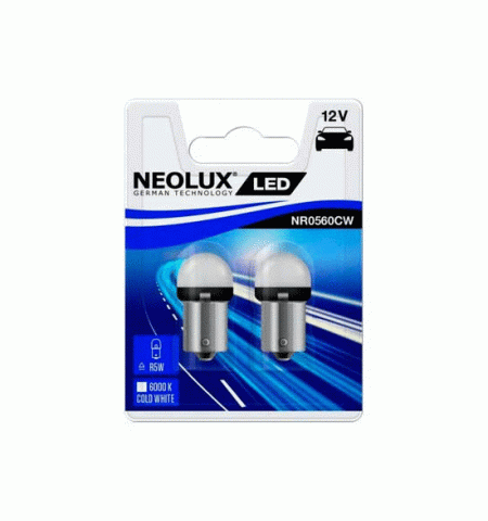 Автолампа NeoLux светодиодная R5W LED C NR0560CW-02B