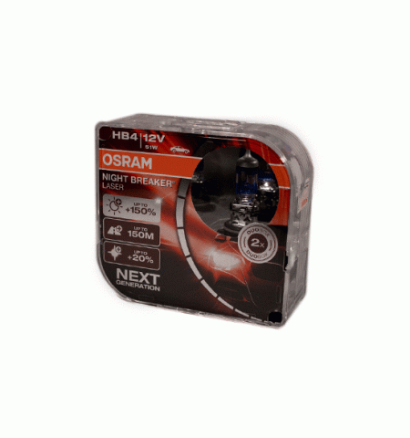 Лампа галогенная  Osram 9006 HB4 NL  +150% 12V, 51W