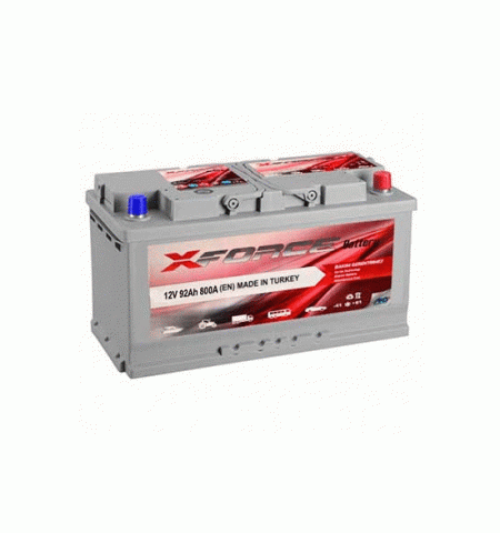 Автомобильный аккумулятор X-FORCE L5 92 P+ 800Ah