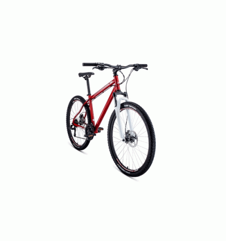 Горный велосипед FORWARD SPORTING 27,5 3.0 disc (27,5" 21 ск. Рост 19") 2020-2021, темно-красный/серый Горный велосипед FORWARD SPORTING 27,5 3.0 disc (27,5" 21 ск. Рост 19") 2020-2021, темно-красный/серый