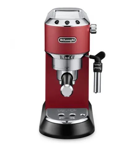 Кофеварка Эспрессо De'Longhi Dedica Pump Espresso, 1300Вт, Красный