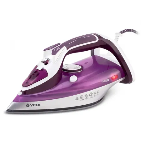 Fier de calcat VITEK VT-1246, 2400W, Violet