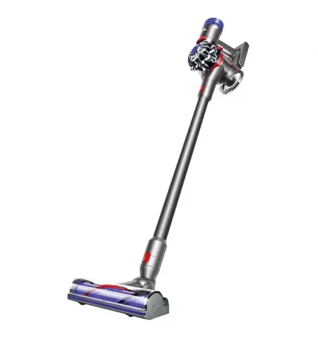 Вертикальный Пылесос Dyson V8 Origin, Никель | Фиолетовый