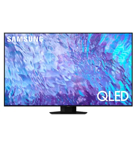 55" QLED SMART TV Samsung QE55Q80CAUXUA, 3840x2160 4K UHD, Tizen, Negru