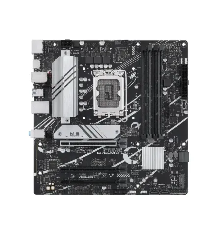 Placa de baza ASUS PRIME B760M-A D4, LGA1700, Intel B760, Micro-ATX