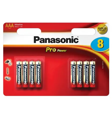 Baterii Panasonic LR03XEG, AAA, 8buc.