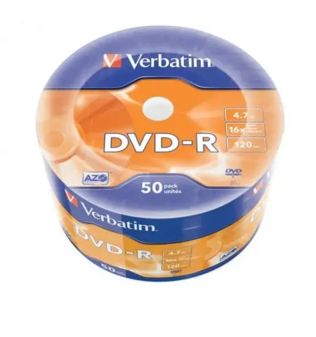 DVD Verbatim VD1650S-N, 50шт, Spindle