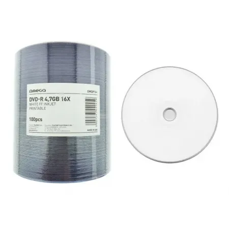 DVD Omega 44245, 100шт, Spindle